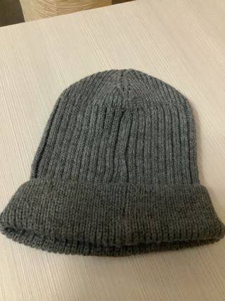 Cappello Cotton & Silk grigio uomo