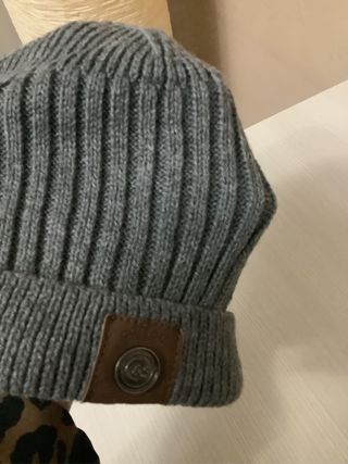 Cappello Cotton & Silk grigio uomo