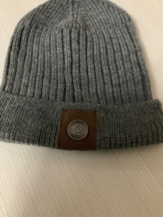 Cappello Cotton & Silk grigio uomo