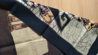 Pintura Batik Indonesia Figuras