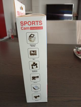 Action Cam Full HD 1080p Impermeabile 30M