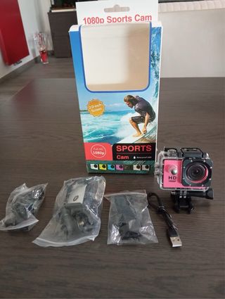 Action Cam Full HD 1080p Impermeabile 30M