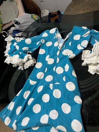 Traje Flamenca Volante Lunares
