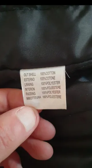 Cappotto uomo CLAYTON nero taglia XL