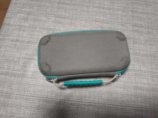 Funda Nintendo Switch Gris y Turquesa