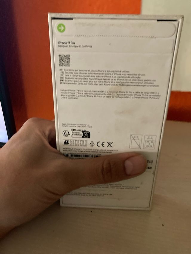 iPhone 17 Pro 256GB Naranja Nuevo
