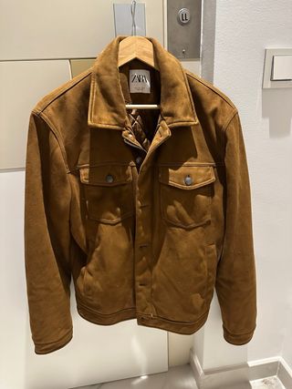 Chaqueta Zara Marrón Talla M