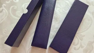 Collana vintage H.L. Brown con madreperla e pietre