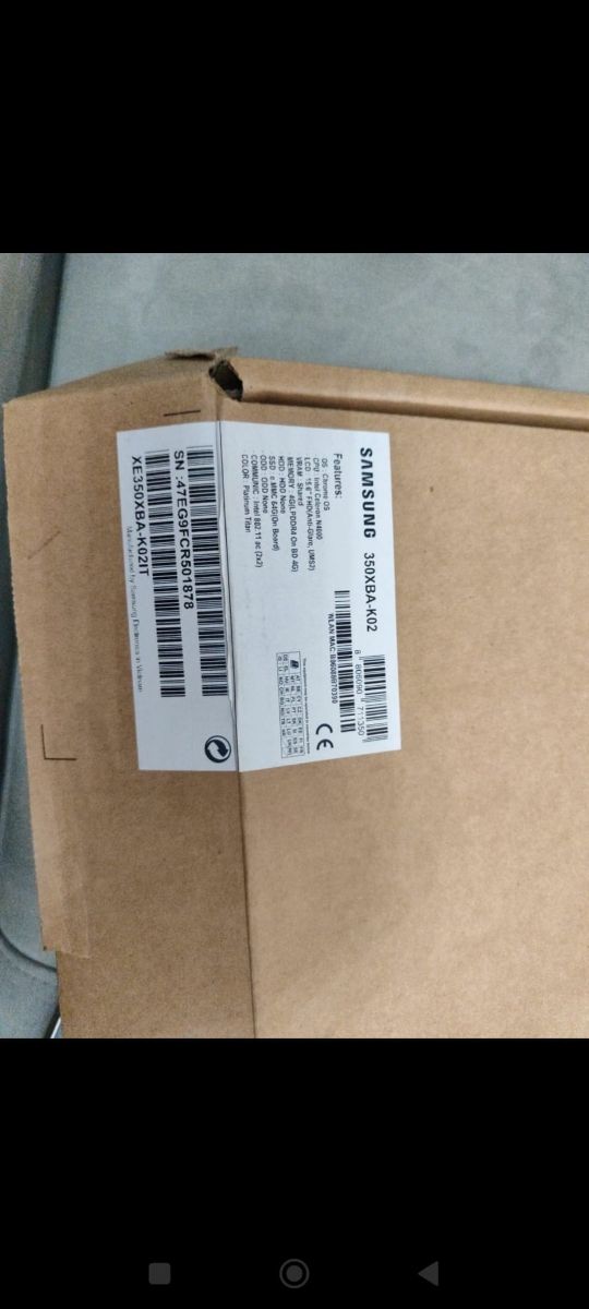 Chromebook Samsung Galaxy 64 GB