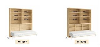 CAMA ABATIBLE 90×190 CON ARMARIO SUPERIOR XPL