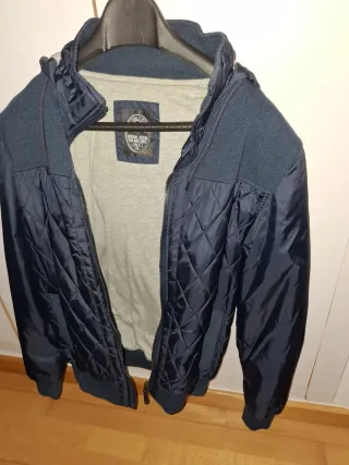 Chaquetón azul marino talla S