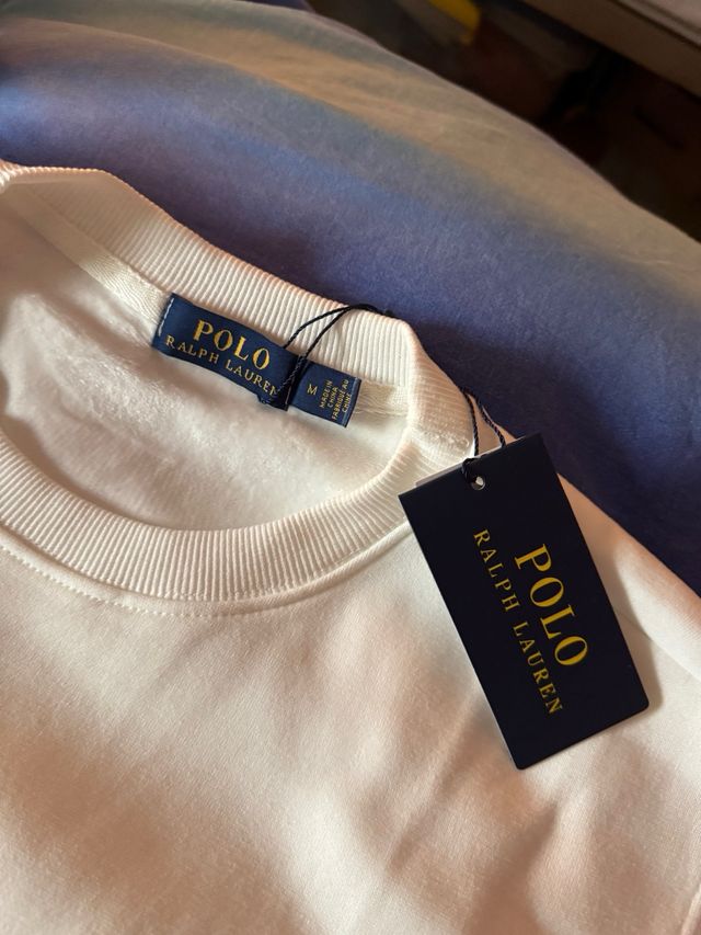 Sudadera Polo Ralph Lauren Blanca