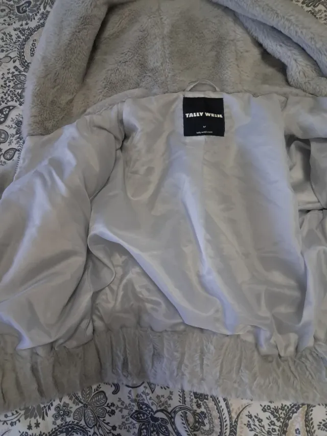 Pellicciotto Tally Weijl Grigio