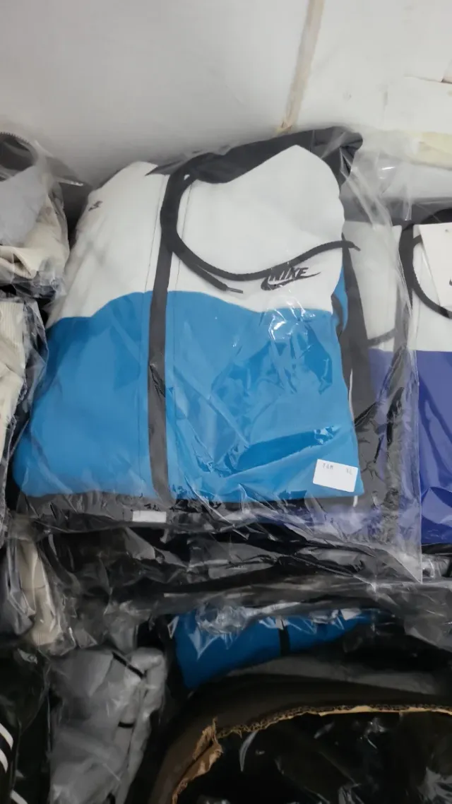 Chaqueta Nike XL Azul y Blanco