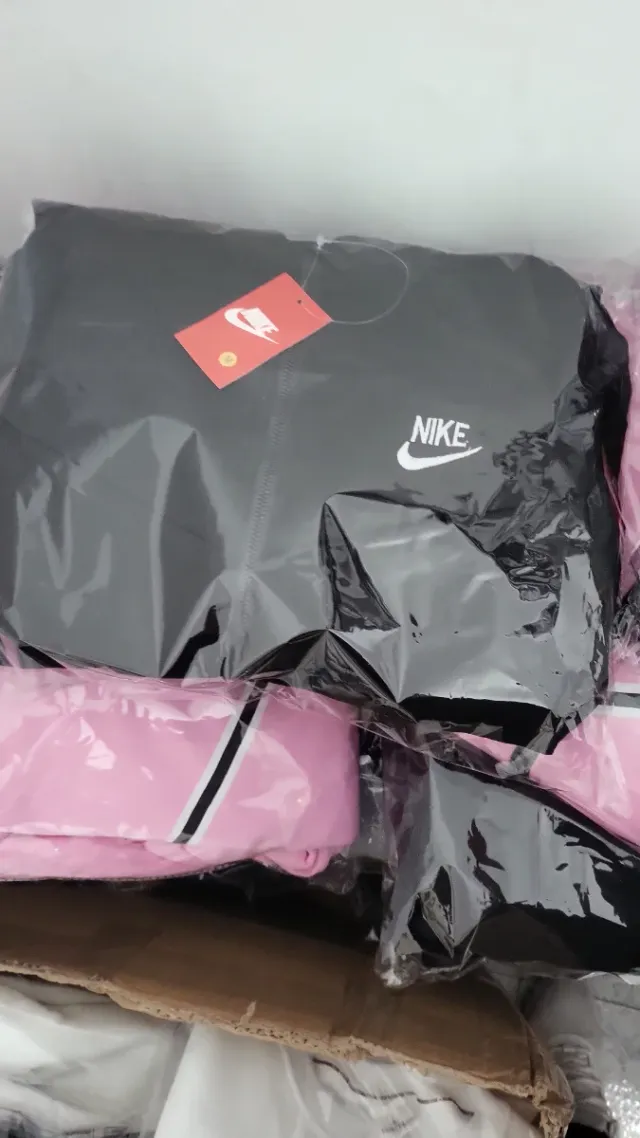 Chaqueta Nike XL Azul y Blanco