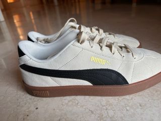 Zapatillas Puma Beige y Negro