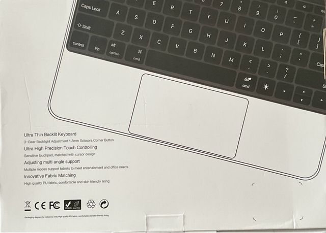 Capa com Teclado Samsung Tab S10/11