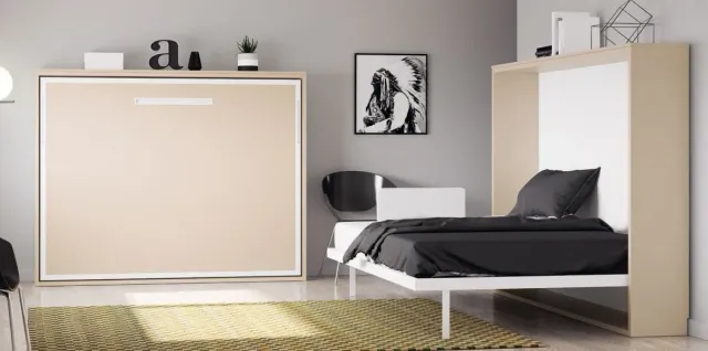 Cama Abatible Horizontal Nova 135