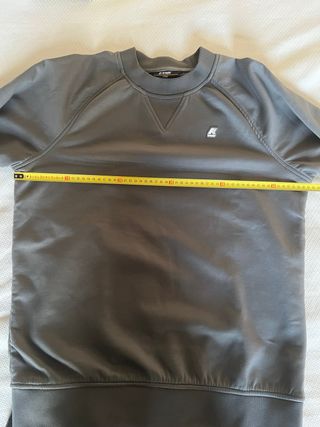 Sudadera K-Way Talla L Gris