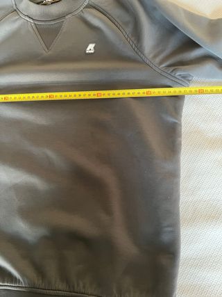 Sudadera K-Way Talla L Gris