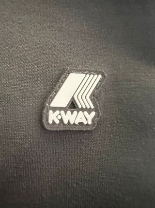 Sudadera K-Way Talla L Gris