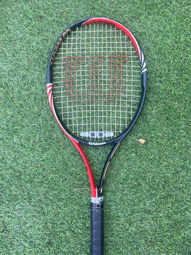 Raqueta Tenis Wilson Fibra Carbono 26
