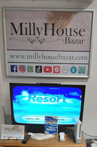 Nintendo Wii funzionante con giochi e accessori