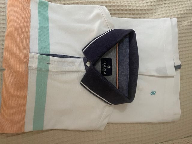 Polo Studio Clássico rayas hombre talla M