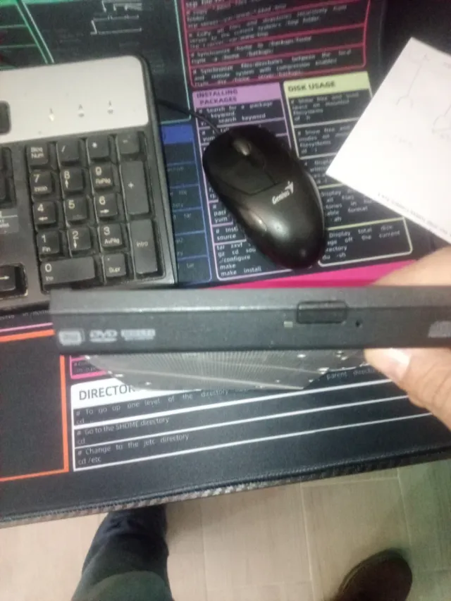 Lector CD DVD portátil