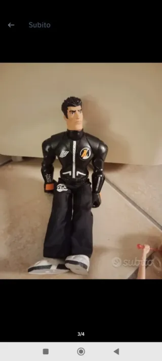 Action Man tuta nera