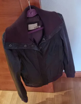 Chaqueta Stradivarius Marrón Chocolate