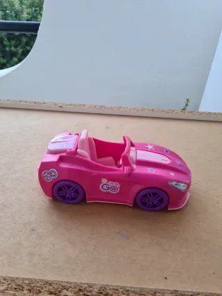 Coche y moto Pinipon rosa