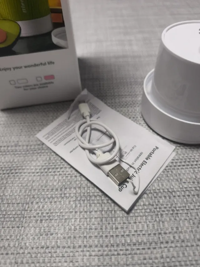 Botella Batidora Eléctrica Portátil