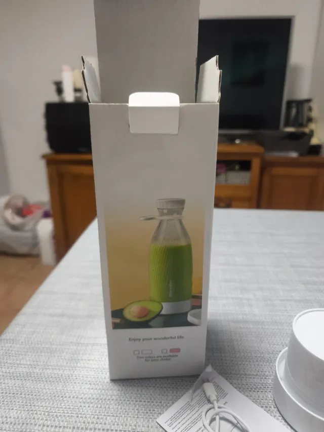 Botella Batidora Eléctrica Portátil