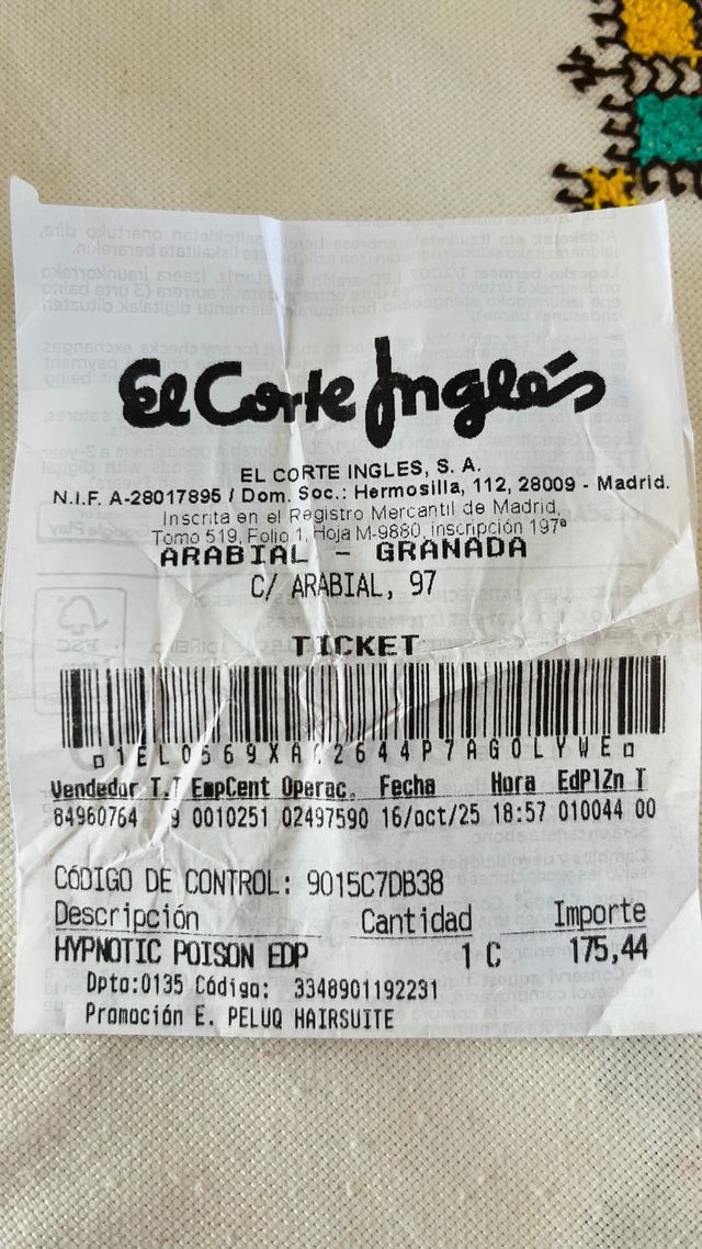 Perfume Dior Hypnotic Poison Eau de Parfum 100ml