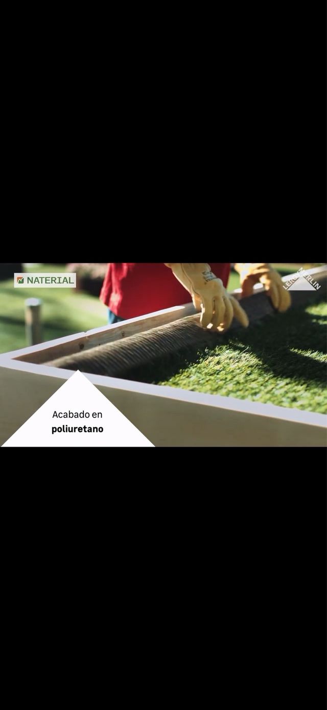 4 Rollos Césped Artificial Verde modelo santorini