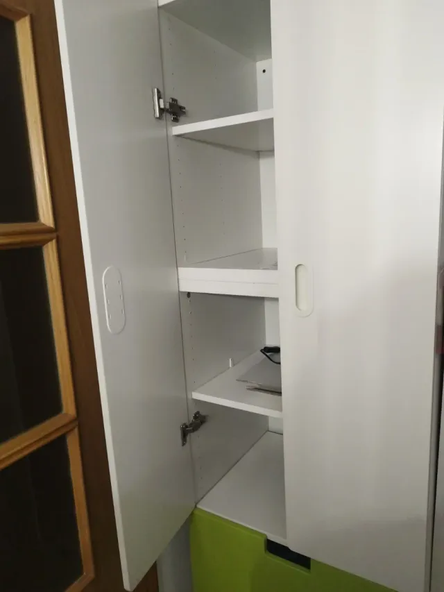 Armario Ikea Blanco y Verde