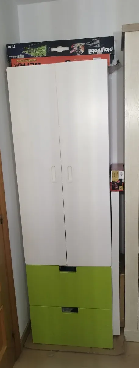 Armario Ikea Blanco y Verde