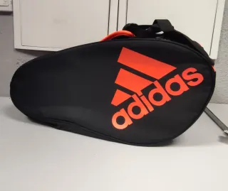 Paletero Adidas Negro Naranja