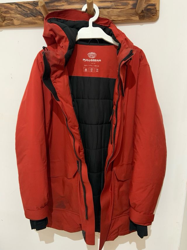 Abrigo Springfield Talla L Rojo