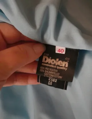 Chaqueta vintage azul y amarilla Talla 40