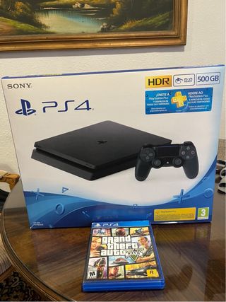 PS4 Slim 1TB + GTA V PREZZO TRATTABILE!!