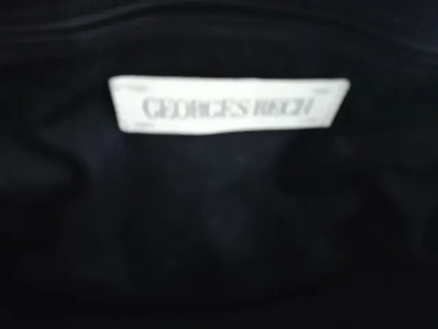 Bolso Georges Rech blanco y azul