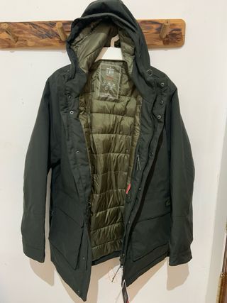 Abrigo Springfield Talla L Verde Nuevo