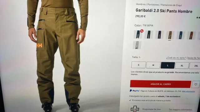 Pantalones Helly Hansen Garibaldi 2.0 XL