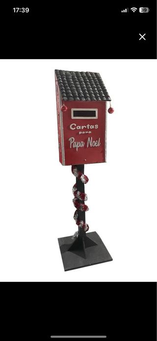 Buzón Papá Noel Rojo