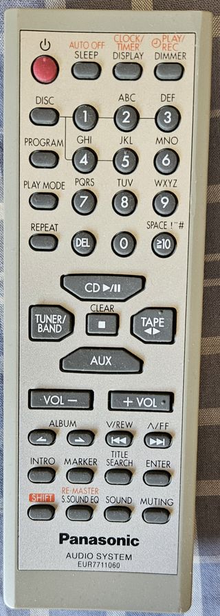 Minicadena musica Panasonic SA-PM28