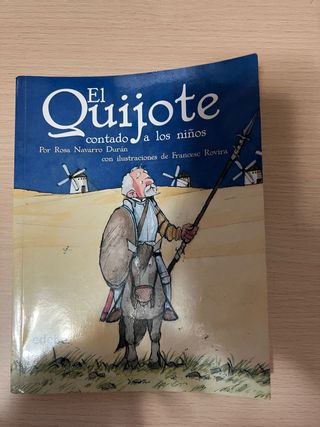 El Quijote contado a los niños (versión escolar...
