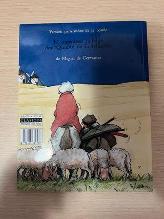 El Quijote contado a los niños (versión escolar...