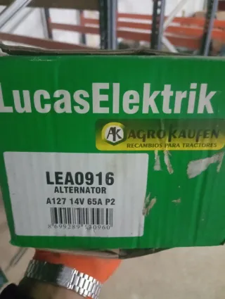 Alternador Landini Massey Ferguson Tractor